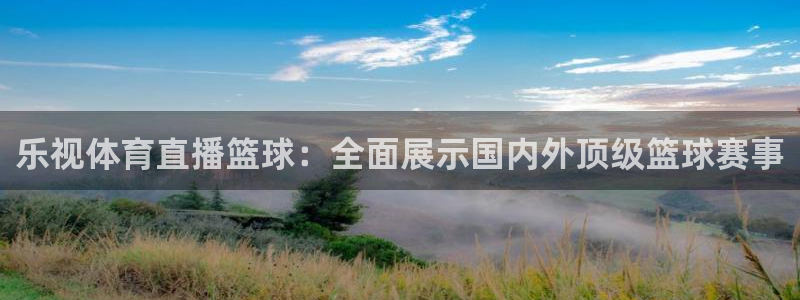 乐视体育直播篮球：全面展示国内外顶级篮球赛事